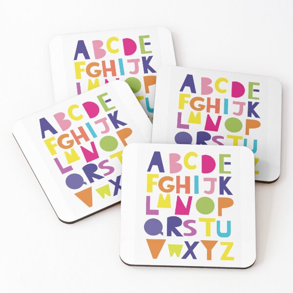 Item preview, Colorful Alphabet designed and sold by Greyat.