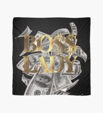 Boss Lady Girl Gold Bargeld Tuch