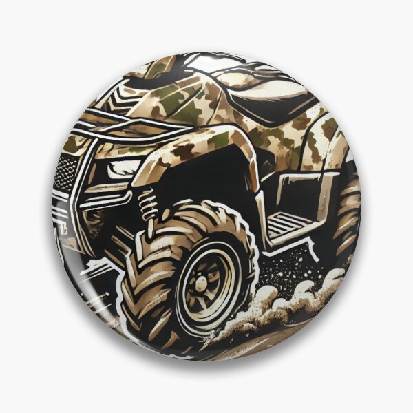 Artikelvorschau, Camouflage Four-Wheeler ATV Art - Rugged Adventure Design entworfen und verkauft von lothieven.