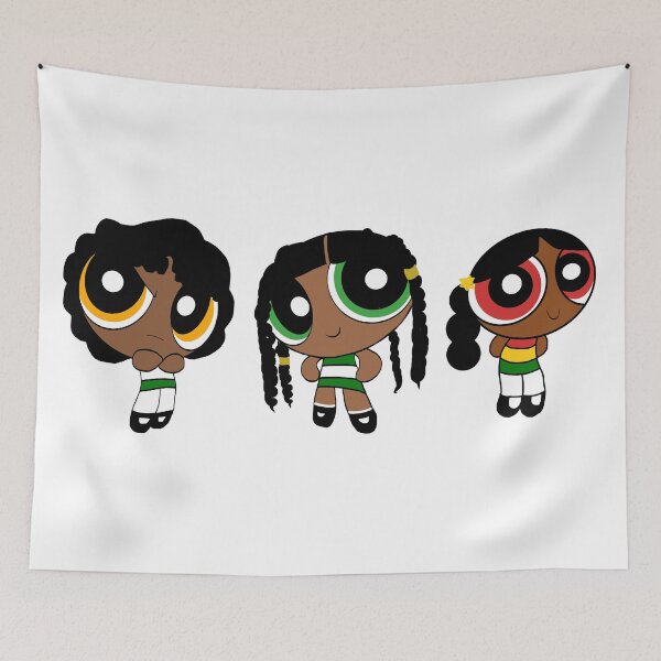 Item preview, The Power Puff-puff Gals designed and sold by CharcoalLines.