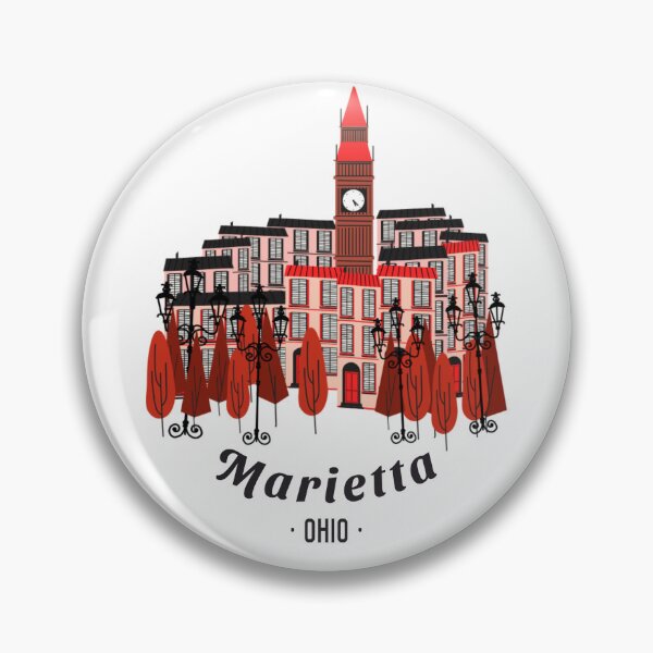Item preview, Marietta, Ohio  designed and sold by FunEyeDesign.