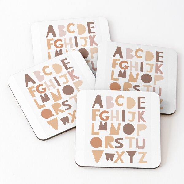 Item preview, Brown Alphabet designed and sold by Greyat.