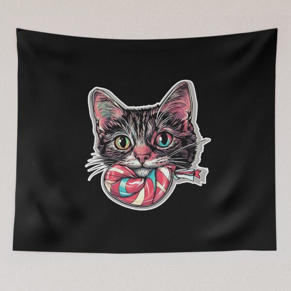 Item preview, Cat With Lollipop Cat Mom designed and sold by titanosdesign.