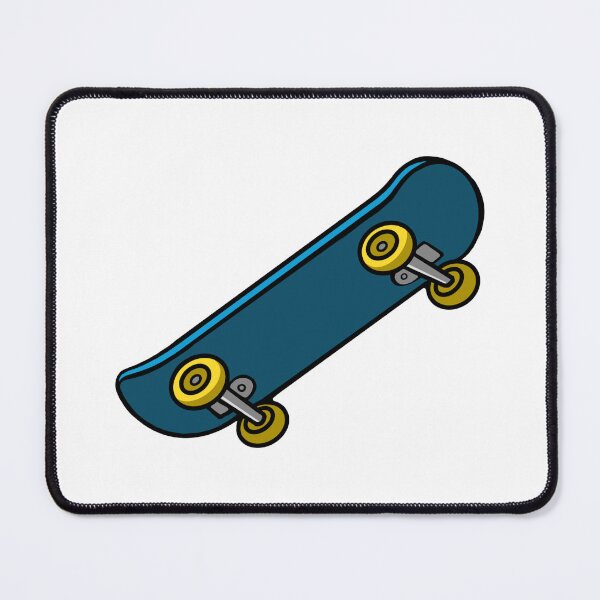 Artikelvorschau, Blaues Skateboard entworfen und verkauft von digifunk.