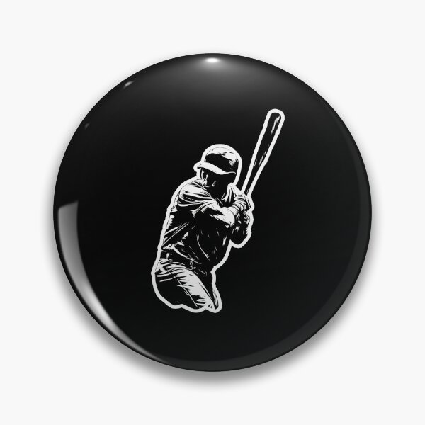 Item preview, Baseball Player Black And White designed and sold by titanosdesign.