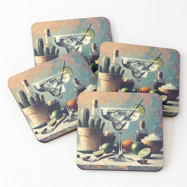 Item preview, margarita cocktail bar composition designed and sold by dulceguavashop.