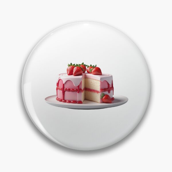 Item preview, Delicious Strawberry Cake designed and sold by silviaol.