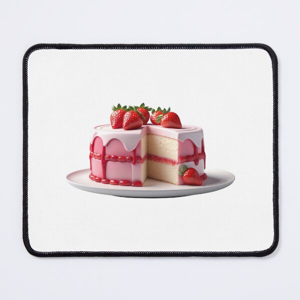 Item preview, Delicious Strawberry Cake designed and sold by silviaol.