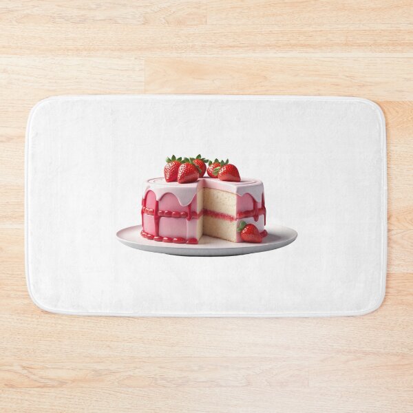 Item preview, Delicious Strawberry Cake designed and sold by silviaol.