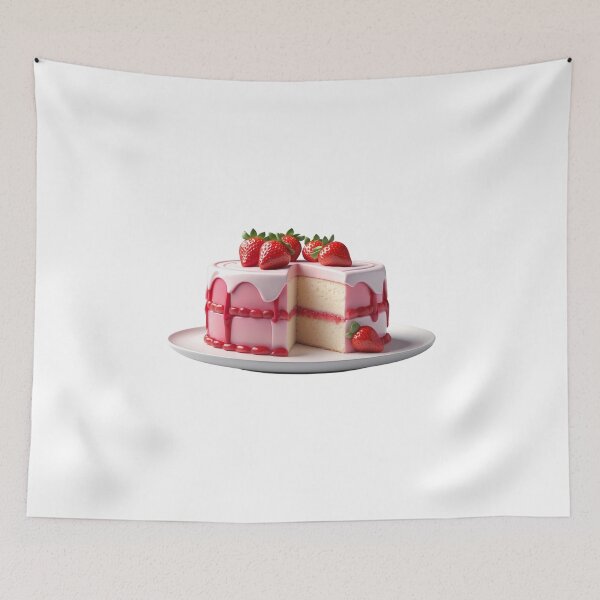 Item preview, Delicious Strawberry Cake designed and sold by silviaol.