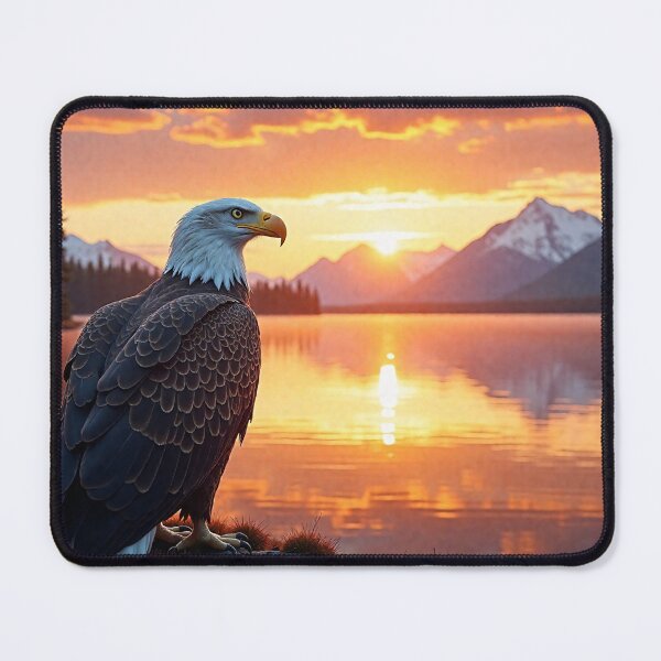 Item preview, Bald Eagle Sunset designed and sold by ShaneWalkerArt.