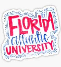 Florida Atlantic University Sticker