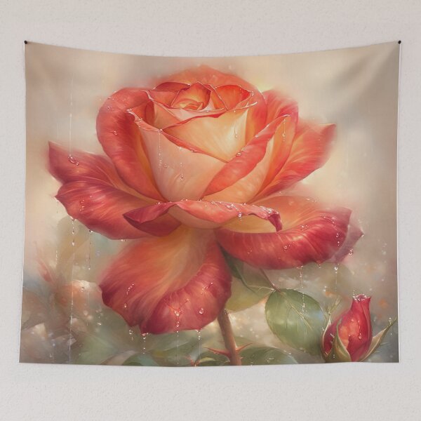 Item preview, Glimmering Rose in Dew designed and sold by bloorose.