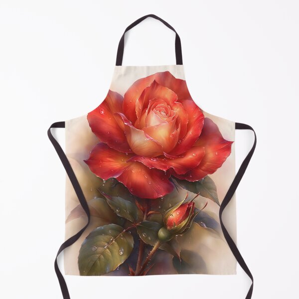Item preview, Radiant Rose with Dewdrops designed and sold by bloorose.