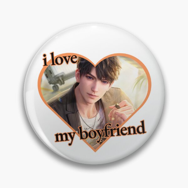 Item preview, Love & Deepspace | Caleb | Otome Game | LADS | Xia Yizhou Sticker | I Love Caleb | I Love My Boyfriend designed and sold by matchaisu.
