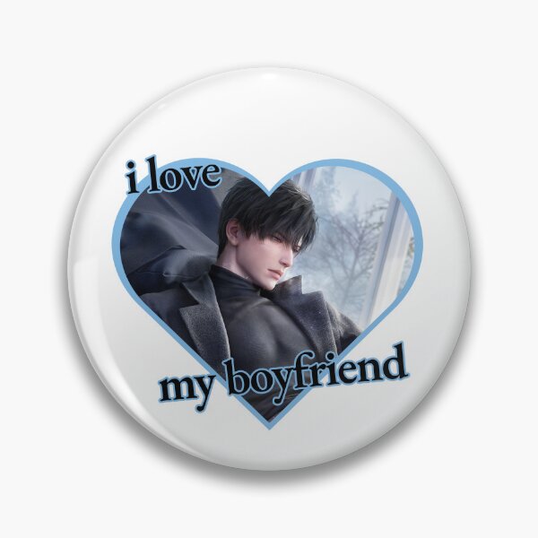 Item preview, Love & Deepspace | Zayne | Otome Game | LADS | Li Shen Sticker | I Love Zayne | I Love My Boyfriend designed and sold by matchaisu.