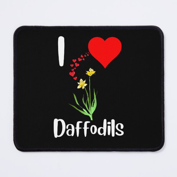 Item preview, Daffodil flower lover heart Narcissi flower yellow bloom  designed and sold by Artstastic.