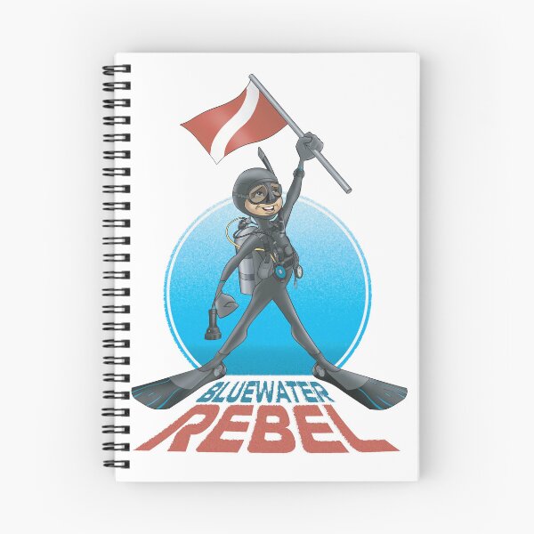 Item preview, Bluewater Rebel designed and sold by Illustration Central.