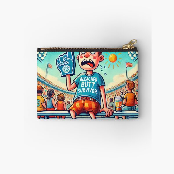 Item preview, Sports Parent Meme - Bleacher Butt Survivor: The Ultimate Fan Experience Humor designed and sold by Pop Art T Designs.