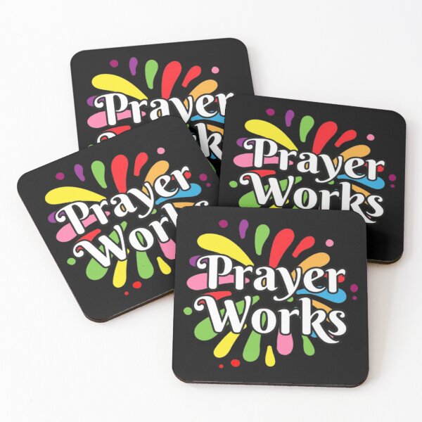 Item preview, Prayer Works Sticker designed and sold by MomentsbyMo.