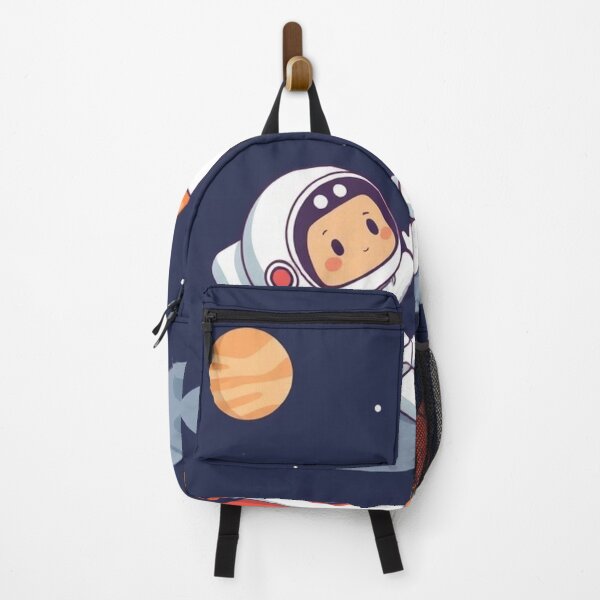Item preview, Cute Astronaut Playing with Planet and Rocket Toy Vector Illustration designed and sold by hjian8219.
