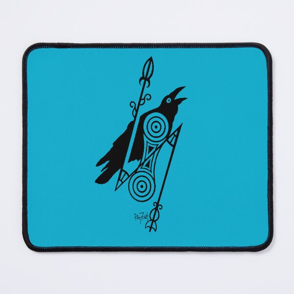 Item preview, Raven on Pictish Glyph designed and sold by Pat Fish.