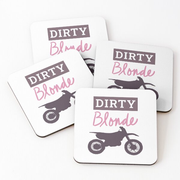 Item preview, Dirty Blonde - Motocross de motocross, color morado y rosa designed and sold by inKseparable.