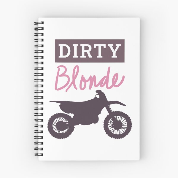 Artikelvorschau, Dirty Blonde Dirtbike Motocross lila/pink entworfen und verkauft von inKseparable.