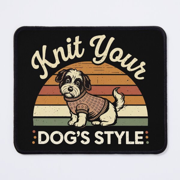 Item preview, Knit your dog's style designed and sold by MagicWander.