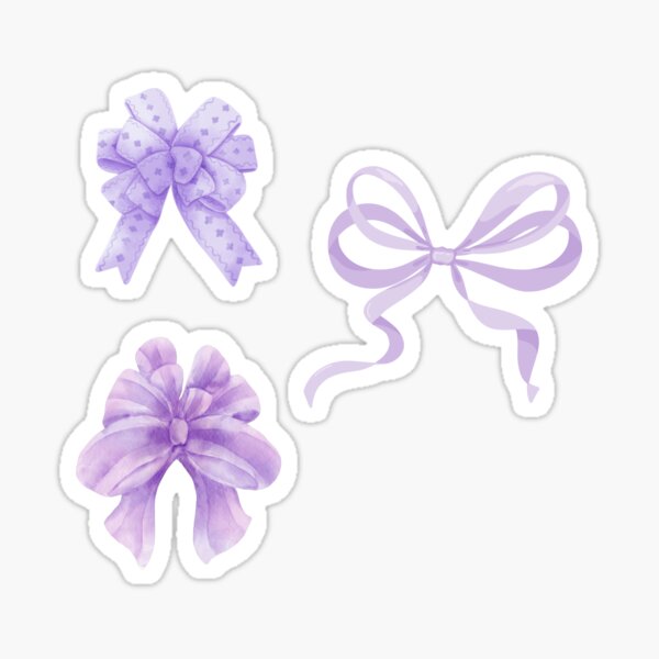 Item preview, Big Purple Bows designed and sold by ashtonwcreates.
