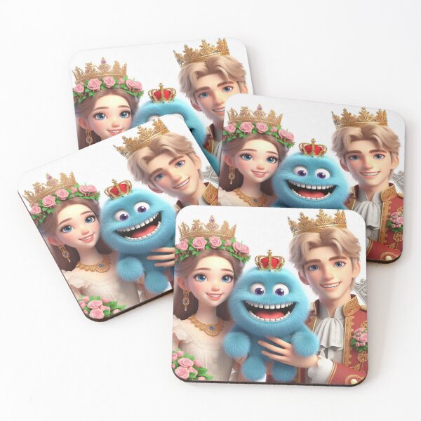 Item preview, Fuzzy Monster Joins the Royal Romance designed and sold by choder61.