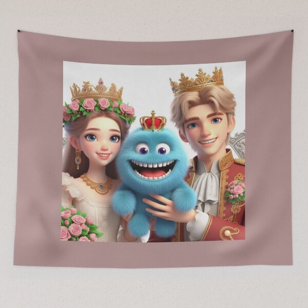 Item preview, Fuzzy Monster Joins the Royal Romance designed and sold by choder61.