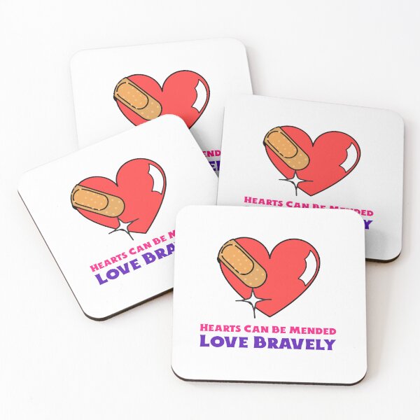 Item preview, Hearts Can Be Mended - Love Bravely designed and sold by Onoreally.