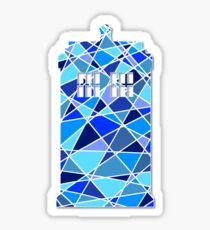 Geometric Time Travels Sticker