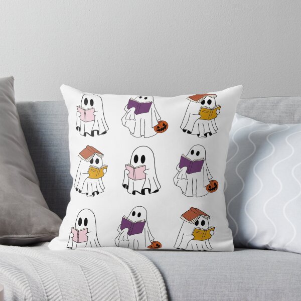 Item preview, Reading Spooky Cute Ghosts Sticker Set designed and sold by CozyCrafts04.