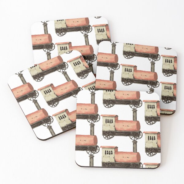 Item preview, Toy Train Locomotive Sticker – Junk Journaling designed and sold by QuteStuffHere.