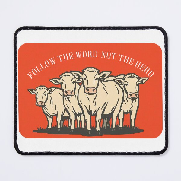 Item preview, christian; follow the word, not the herd designed and sold by avebave.