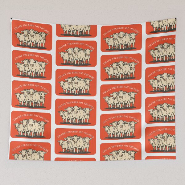 Item preview, christian; follow the word, not the herd designed and sold by avebave.