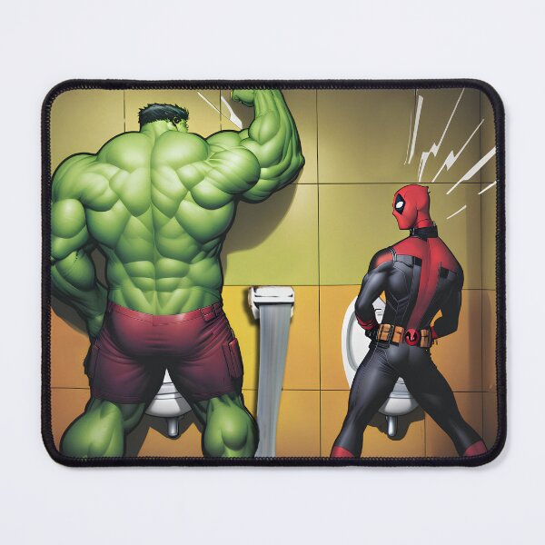 Item preview, Dare to Compare -- Superheroes Urinal  designed and sold by Live Out Gear.