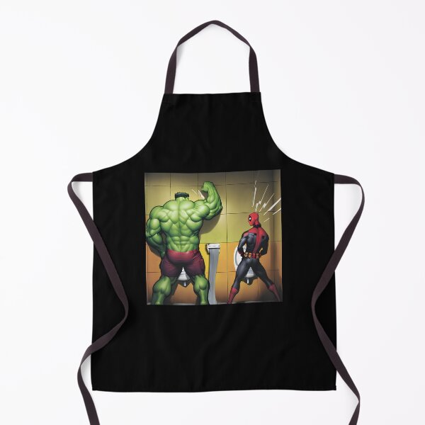 Item preview, Dare to Compare -- Superheroes Urinal  designed and sold by Live Out Gear.