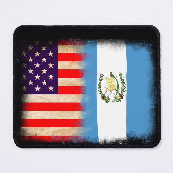 Item preview, US Flag and Guatemala Flag Pride Wear Design. designed and sold by LovelyHappyGift.