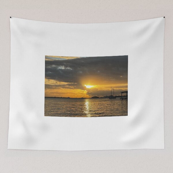 Item preview, Sunset over the river designed and sold by BK78Designs.