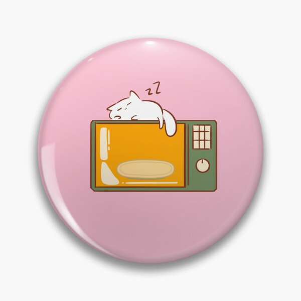 Item preview, Cat on Microwave designed and sold by Mobile's Blue Sky.