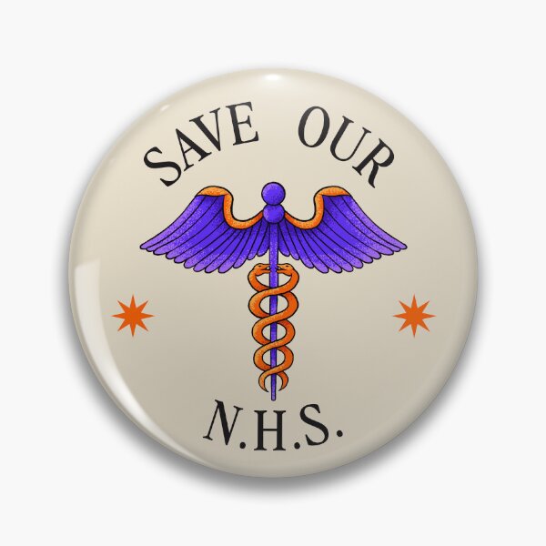 Item preview, Save Our NHS - Save The NHS - UK Politics designed and sold by Picket Club.