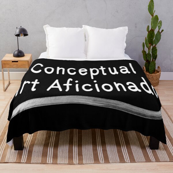 Item preview, Conceptual Art Aficionado (White Text) designed and sold by Virtual Pathfinder.