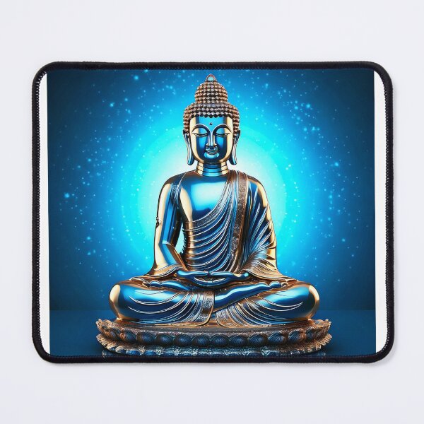 Item preview, Cyan Colourful Buddha designed and sold by enlightenedonez.