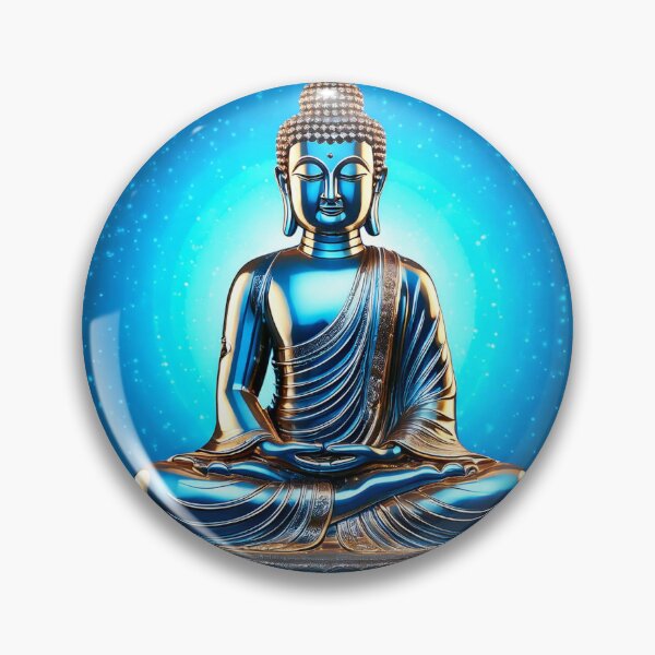 Item preview, Cyan Colourful Buddha designed and sold by enlightenedonez.