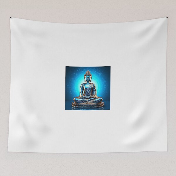 Item preview, Cyan Colourful Buddha designed and sold by enlightenedonez.