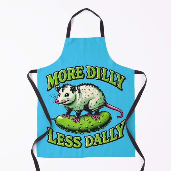 Item preview, More Dilly, Less Dally opossum designed and sold by TeeARTHY.