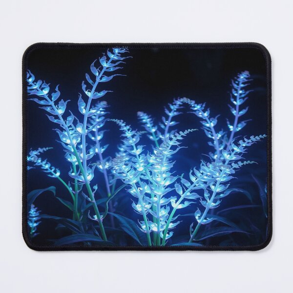 Item preview, A photorealistic rendering of bioluminescent plants in a dark environment designed and sold by Zoa220.